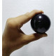 Natural Black Agate Tourmaline Stone 60 mm Ball Sphere for Mediataion