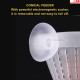 Bloodworm Feeder Cone, Worm Feeder Fish Food Cone Basket with Suction Cups (Pack of 4)