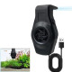 Aquarium Chiller Cooling Fan USB Cable 2 Speed Adjustable Quiet Chiller Fan for Fish Tank (Black)