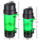  Plastic Fluidized Moving Bed Filter Bubble Bio Media Reactor with Air Stone and Sponge Filter for Aquarium Fish Tank (LH-600)