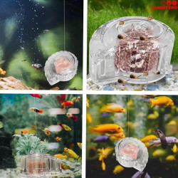  Aquarium Snail Catcher for Aquarium Fish Tank with Transparent Snail Trap Safe for Fishes and Shrimps (MC 111)