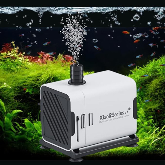 Multi-Function Submersible Pump For Aquarium With Ultra-Quiet Mode XQP Series 6W |H.max : 0.9m (XOP-500)