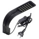  AST X5 24 LED Aquarium Light 10W Clip-on Lamp Aquatic Plant Lighting for 25-40 cm Fish Tank - Black