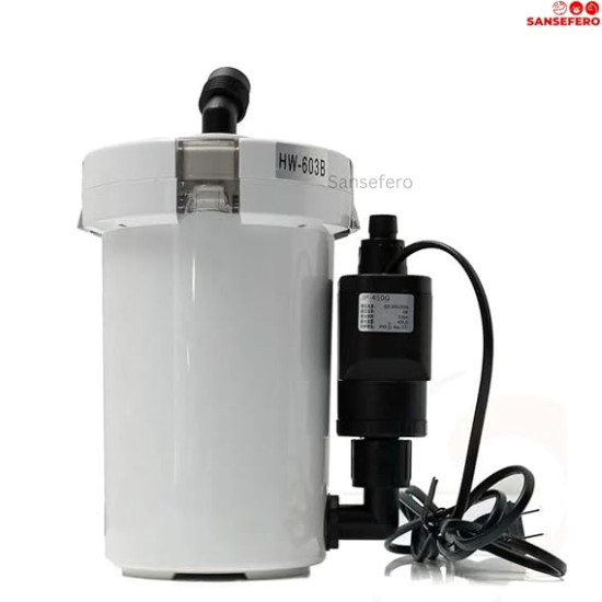 JP-450G Aquarium Canister Filter for Fish Tank Water Pump Hw-603B, 602B Canister Filter (JP-450G)