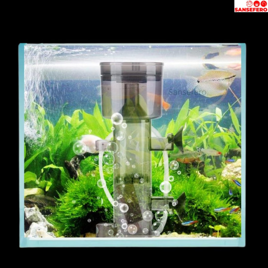 Aquarium Protein Skimmer Hanging On Pump Filter Internal Water Tank Filter for Marine Aquarium (RS-4003)