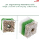 Bio Sponge Filter with filter media for A Efficient Filter for Your Aquarium Fish Tank (Square Shaped) XY-2011