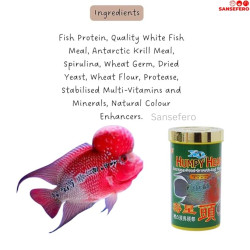 Premier Plants XO Humpy Head for Flowerhorn Fish in Increases of Shape and Head Growth for Flowerhorn Fish (100 Gram)