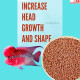 Premier Plants XO Humpy Head for Flowerhorn Fish in Increases of Shape and Head Growth for Flowerhorn Fish (100 Gram)