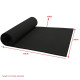 Aquarium Base Rubber Mat (60 x 30 cm) for Garden,Fish Tank, Bird Cage & Glass Items and for Safety Purpose (Black)