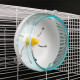 6 inch Hamster Silent Spinner / Jogging Cum Exercise Wheel with Adjustable Stand for Hamster / Dwarf / Gerbil / Mice / Mouse (Random Colour)