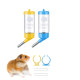  Water Bottle Cum Feeder for Hamsters Guinea Pigs Rabbits Mice with Leak Free Cage Attachment for Pets Random Colour Pack of 2 (125ml)