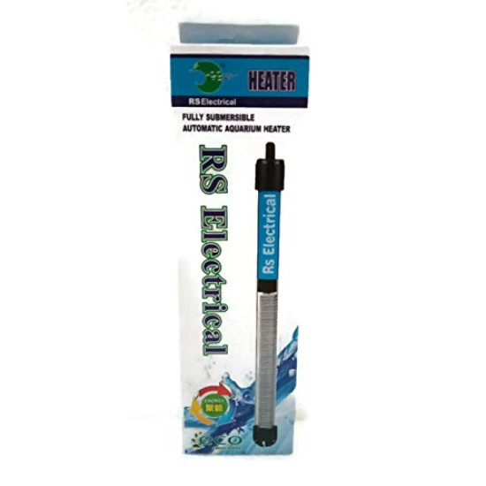 RS Electrical 200 W Automatic on Off Facility Aquarium Glass Heater