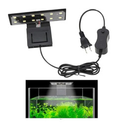 Premier Plants Super Slim LED Aquarium Light and Planted Tank Light for Aquarium Clip-on Lamp (Black X3)