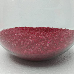  Red Aquarium Sand for Fish Tank Decoration, Shiny Red Crystal Sand 1 kg