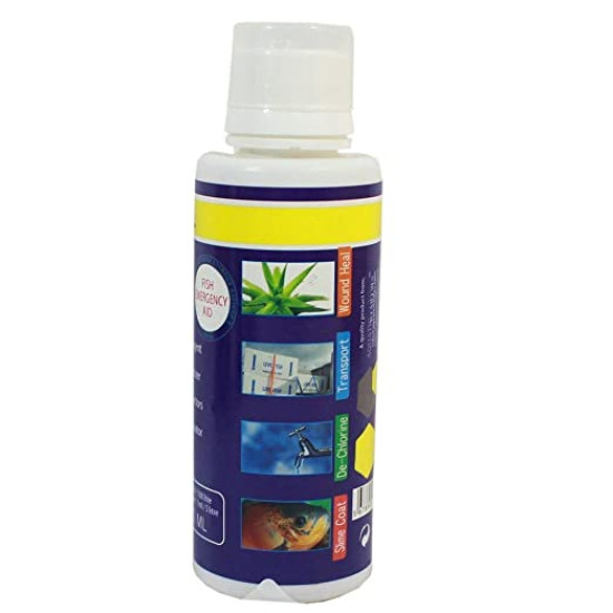 Aquatic Remedies Stress Heal Aquarium Water Conditioner, 50 ml